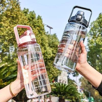 2L Transparent BPA-Free Water Bottle