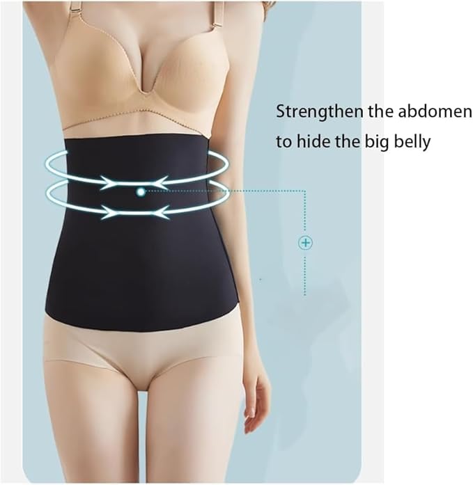 Invisible Ice Silk High Waist Shaper Panties Waist Trimmer for Women