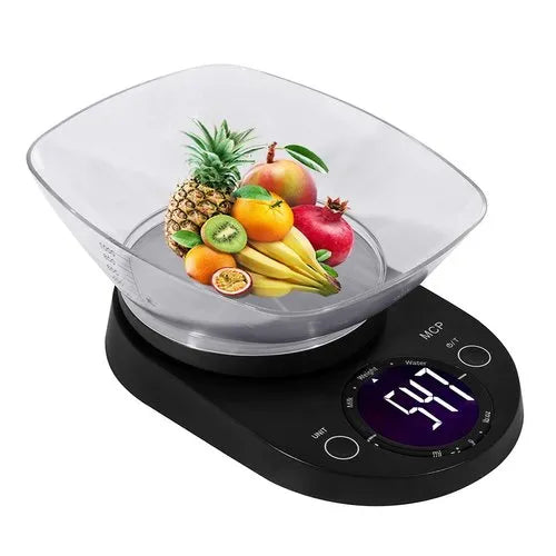 Digital Kitchen Weighing Scale 5kg with Free Bowl