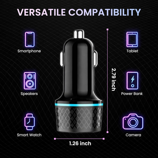 38W Fast Charging Wireless Car Dock