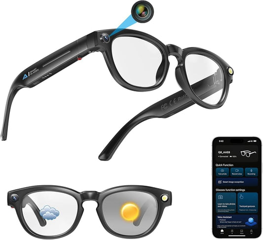 Smart Audio Glasses with Open-Ear Speakers