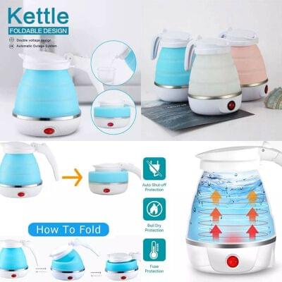 Silicone Foldable Travel Kettle