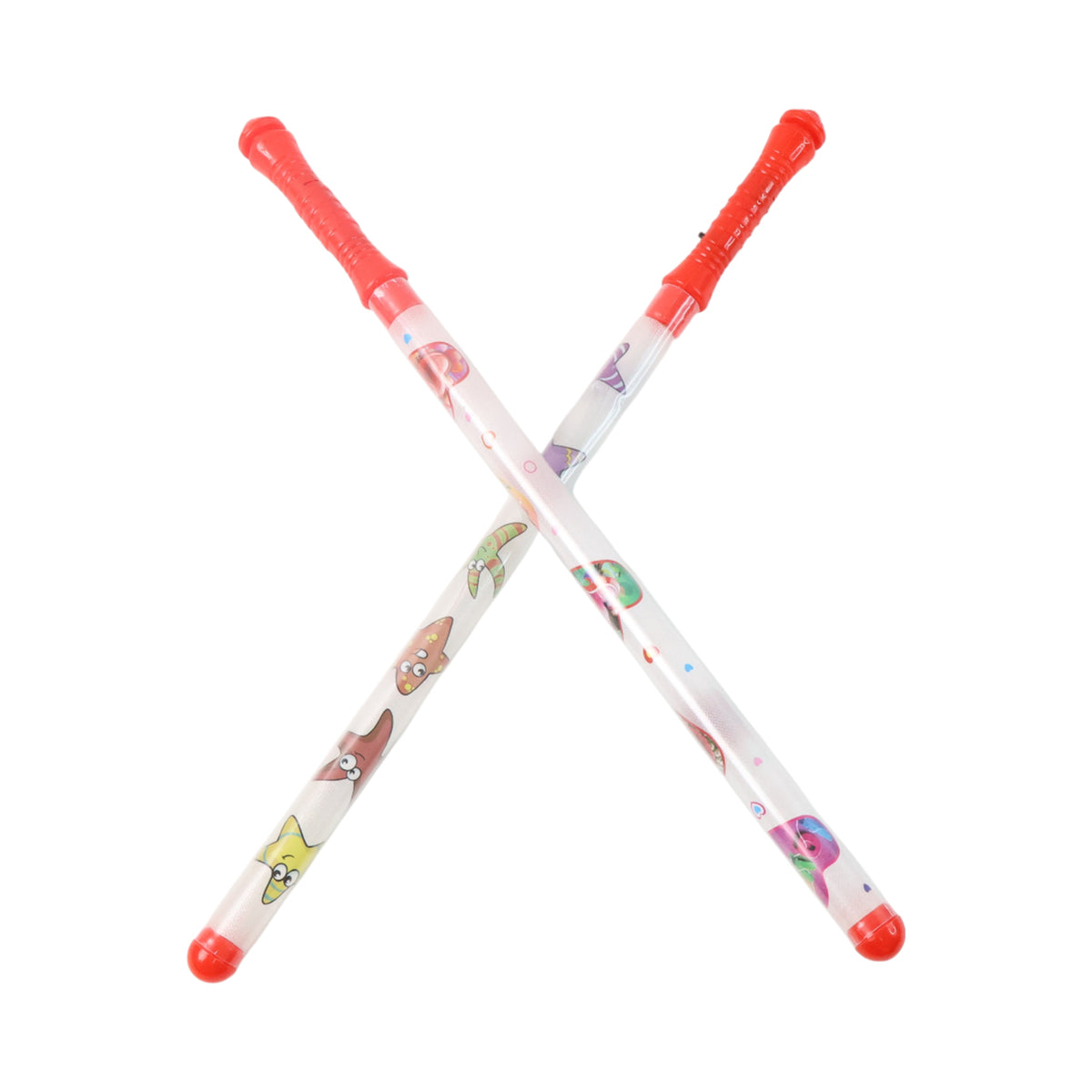 2 Piece Led Dandiya Sticks Set  Color Changing Light-up