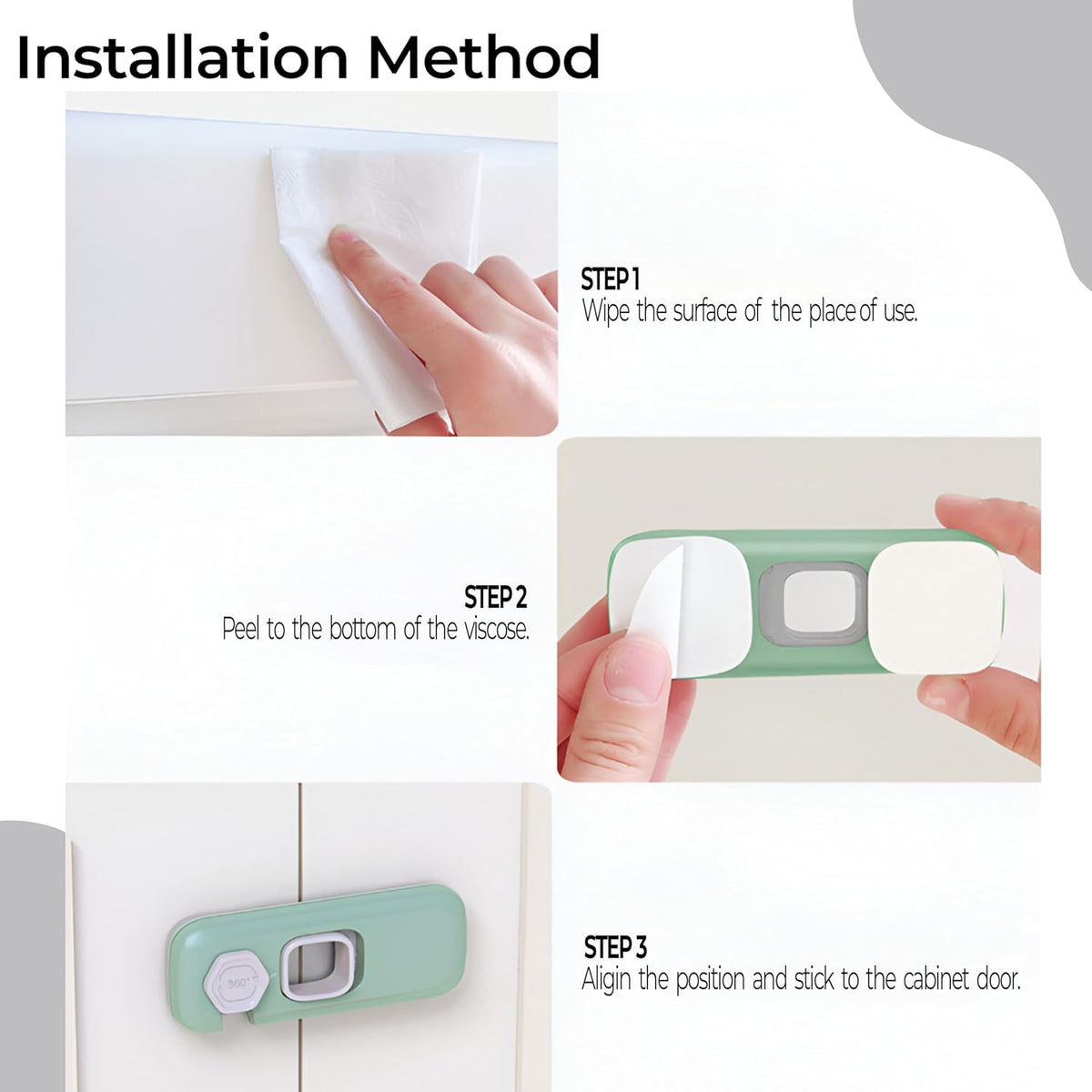 Child Proof Refrigerator Lock
