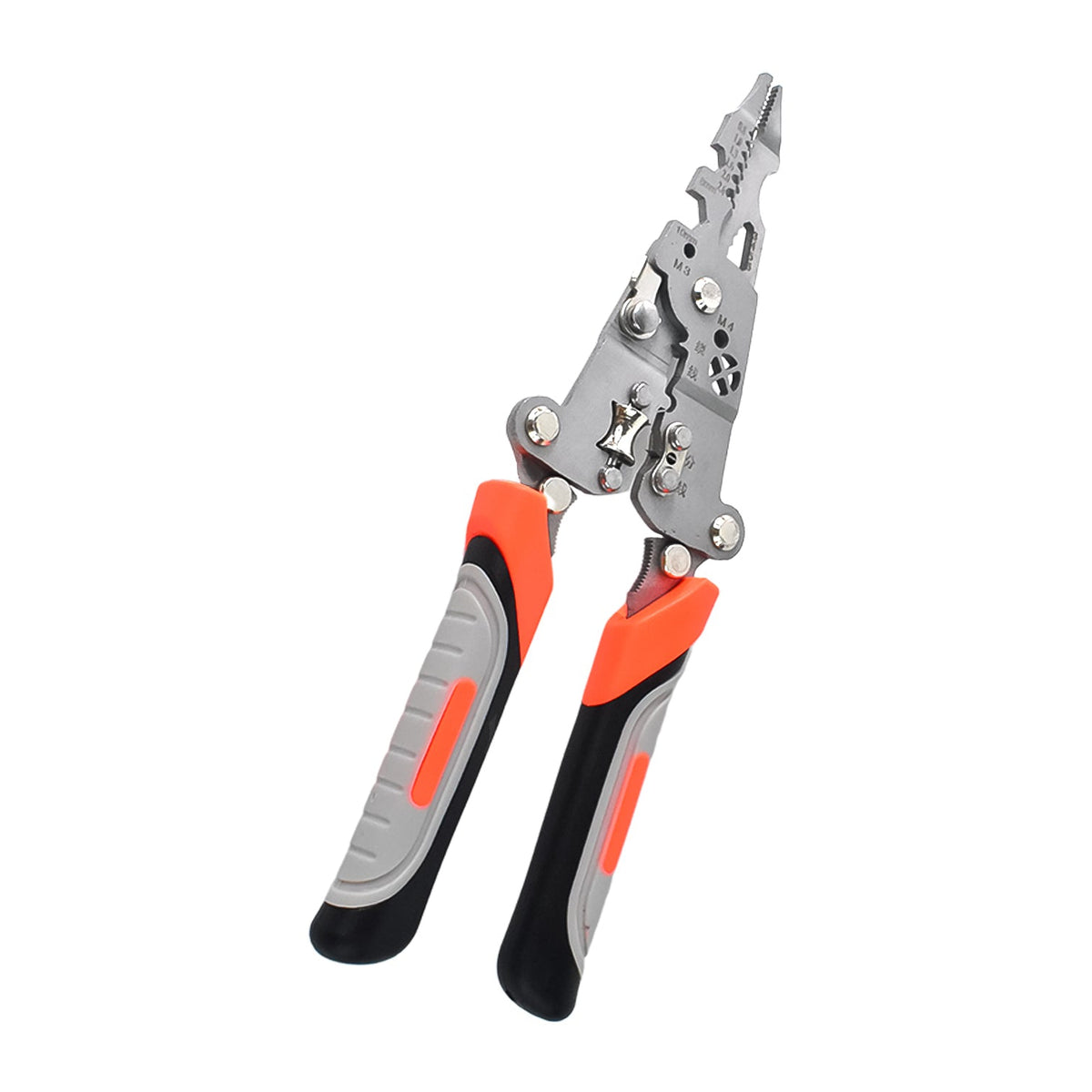 8 In 1 Wire Stripper Pliers Soft Grip