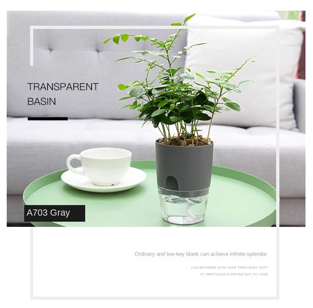 Automatic Water-Absorbing Flowerpot (8 Inch)