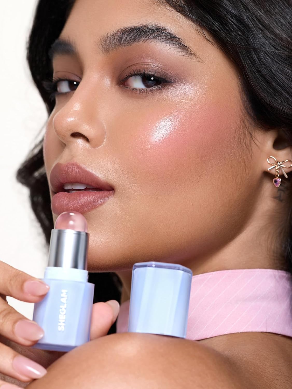 Jelly Blush Stick Hydrating Cream Cheek Tint For Youthful Airbrushed Glow