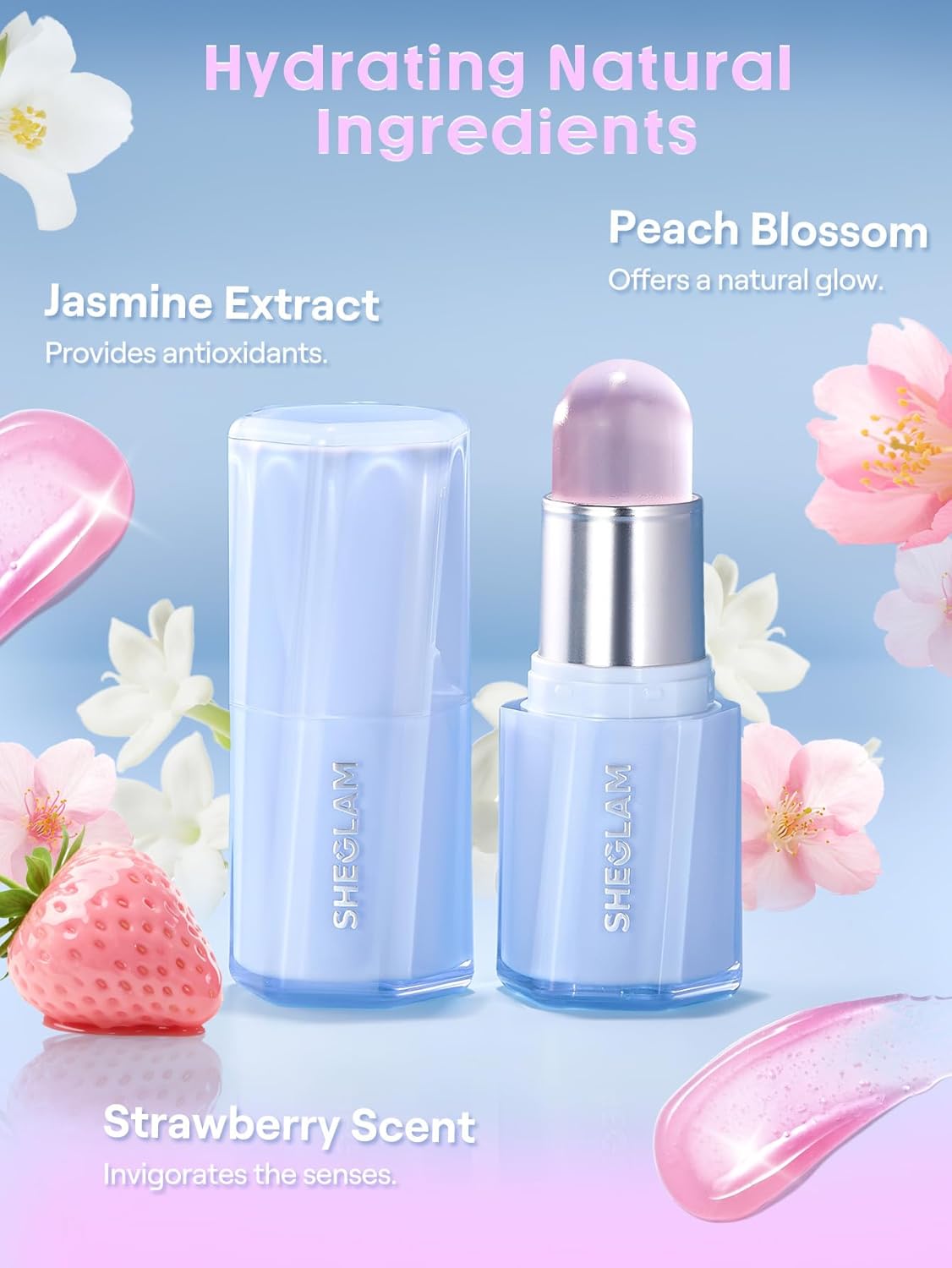 Jelly Blush Stick Hydrating Cream Cheek Tint For Youthful Airbrushed Glow