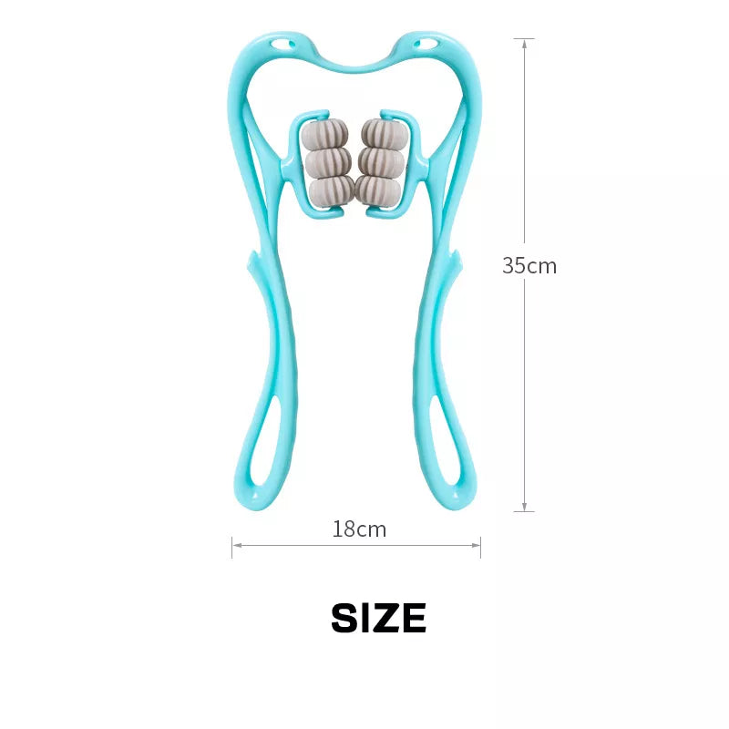6 Wheel Cervical Spine Neck Massager