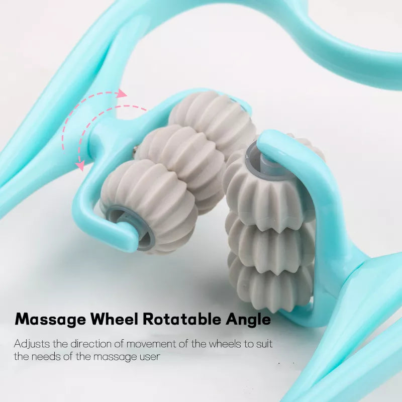 6 Wheel Cervical Spine Neck Massager