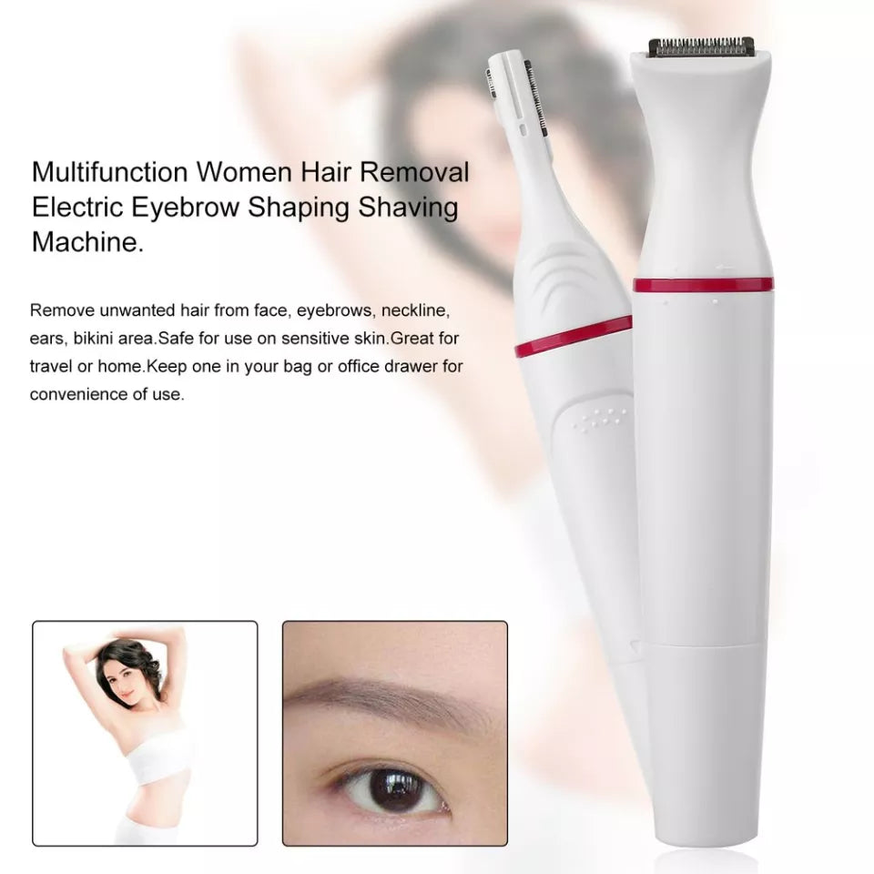 5 In 1 Womens Hair Removal Kit Electric Eyebrow Shaver Nose Trimmer