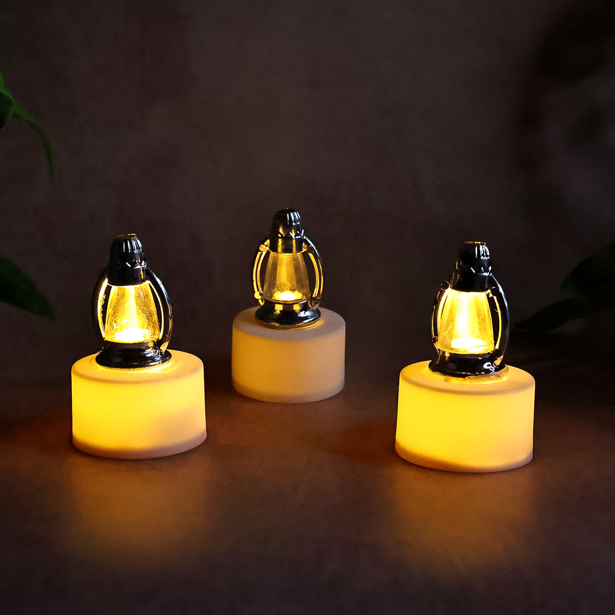 Decorative Led Lantern Candles - (6 Pc)