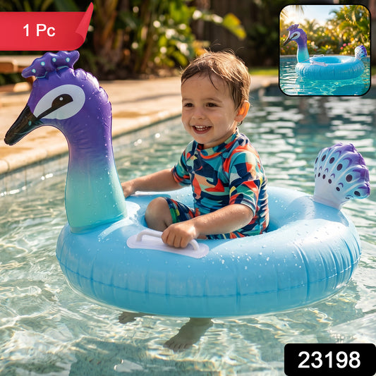 Inflatable Kids Swim Ring Comfortable Floating Safety Swimming Tube (1 Pc)