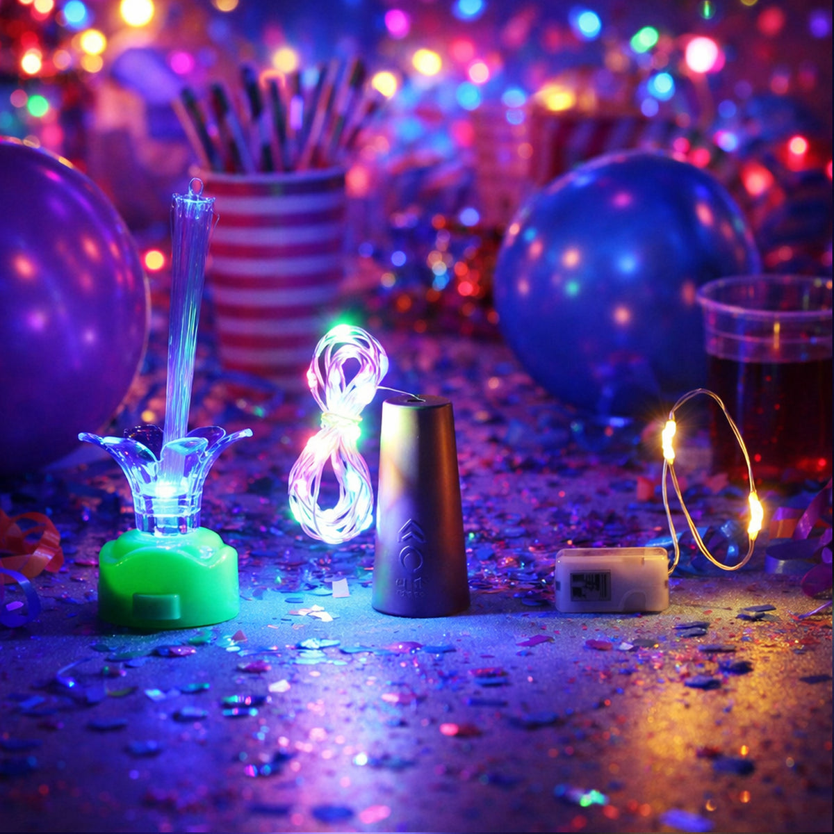 3 In 1 Decorative Led Party Light Combo Set
