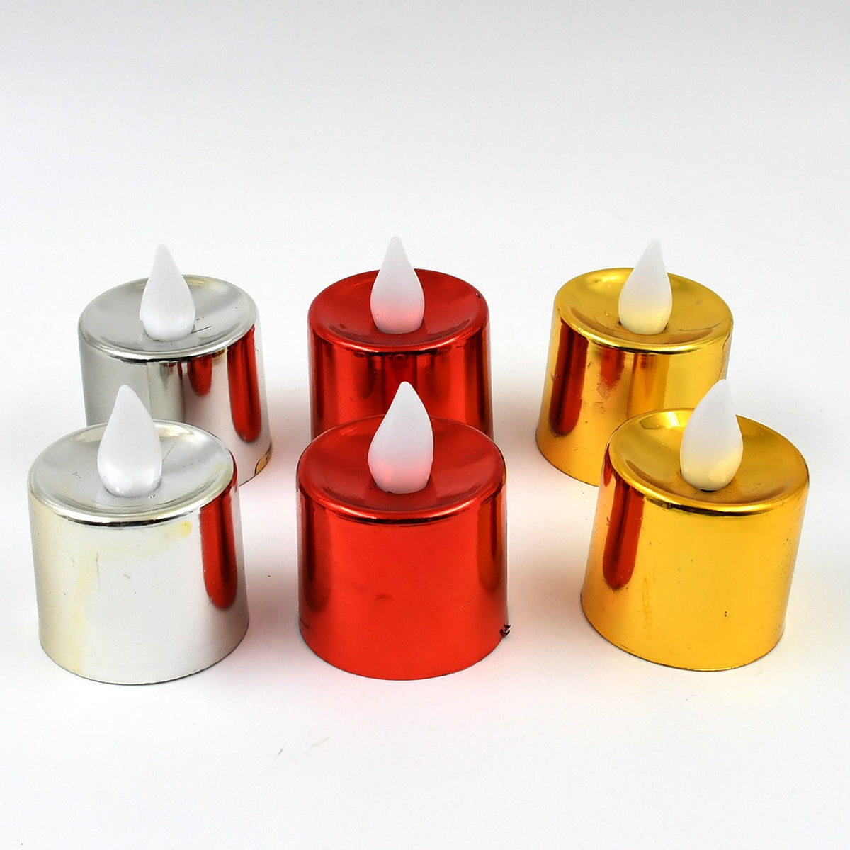 Electrical Candles Diya Led Tea Light (6 Pcs Set)