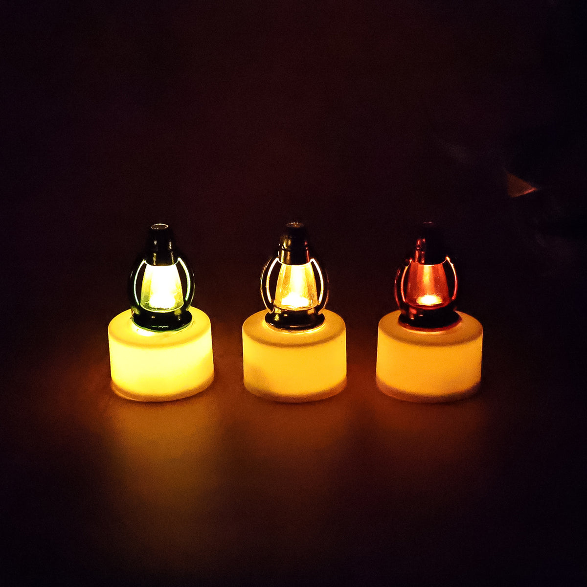 Decorative Led Lantern Candles - (6 Pc)