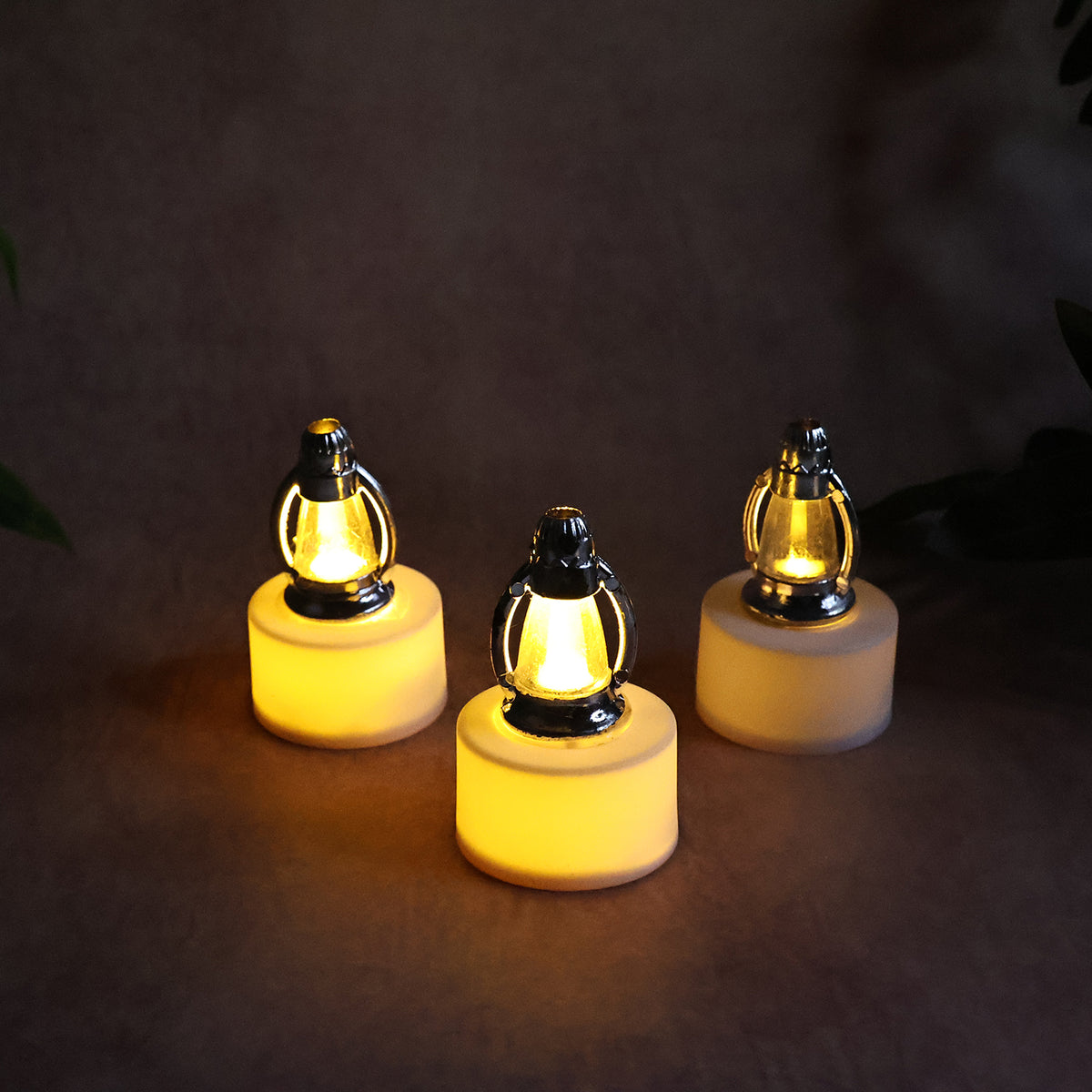 Decorative Led Lantern Candles - (6 Pc)
