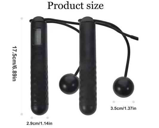 Cordless Smart Digital Counter Jump Rope With Calorie Tracker