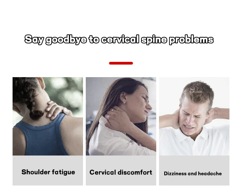 6 Wheel Cervical Spine Neck Massager