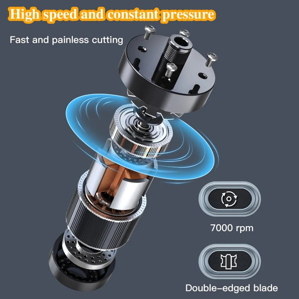 USB Rechargeable Nose And Ear Hair Trimmer With Stainless Steel Blades