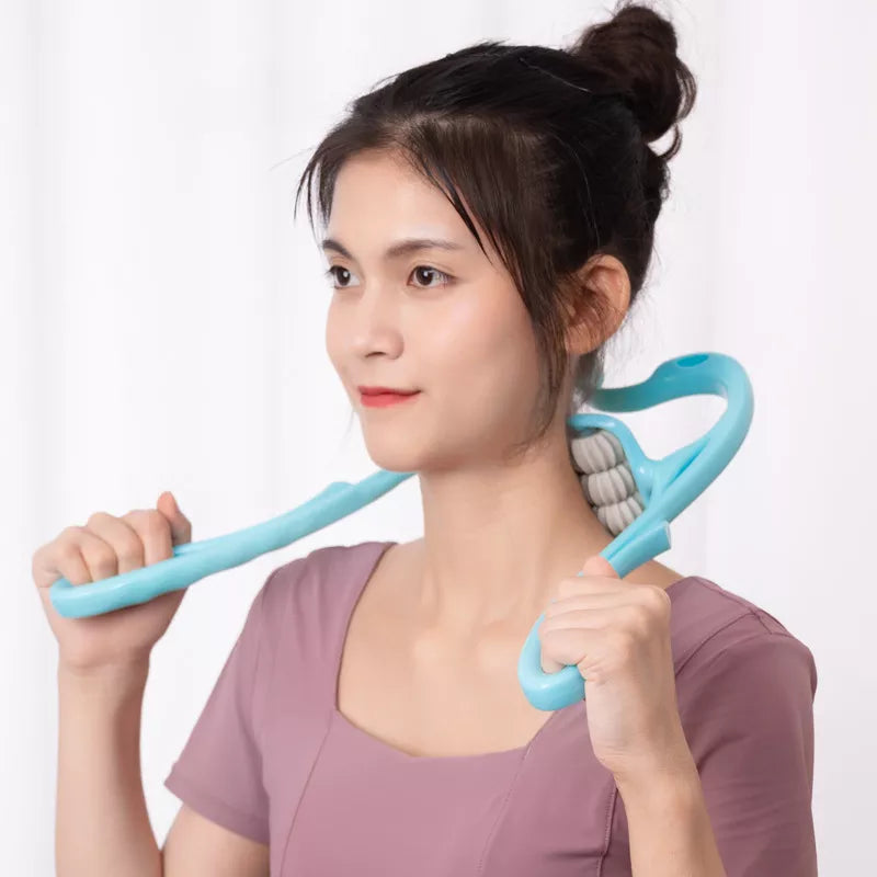 6 Wheel Cervical Spine Neck Massager