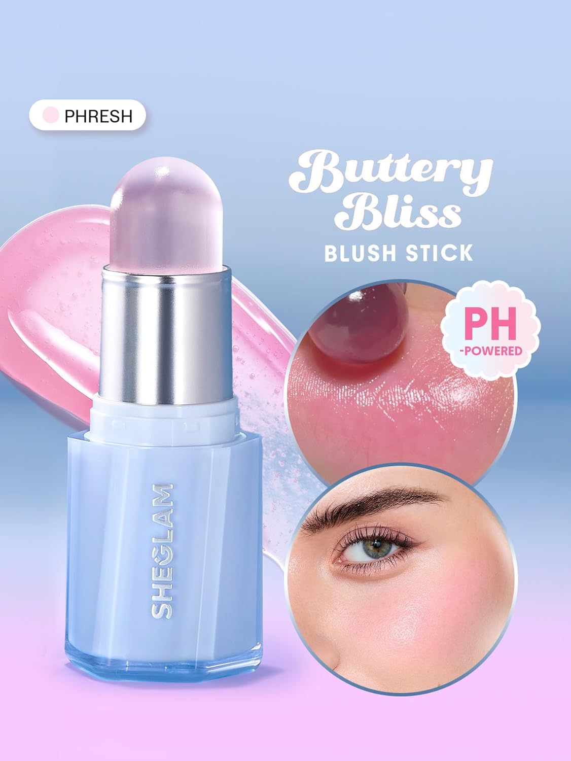 Jelly Blush Stick Hydrating Cream Cheek Tint For Youthful Airbrushed Glow