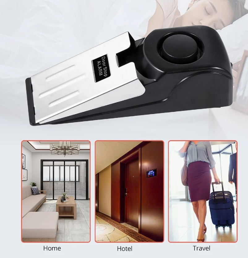 Door Blocker With Alarm