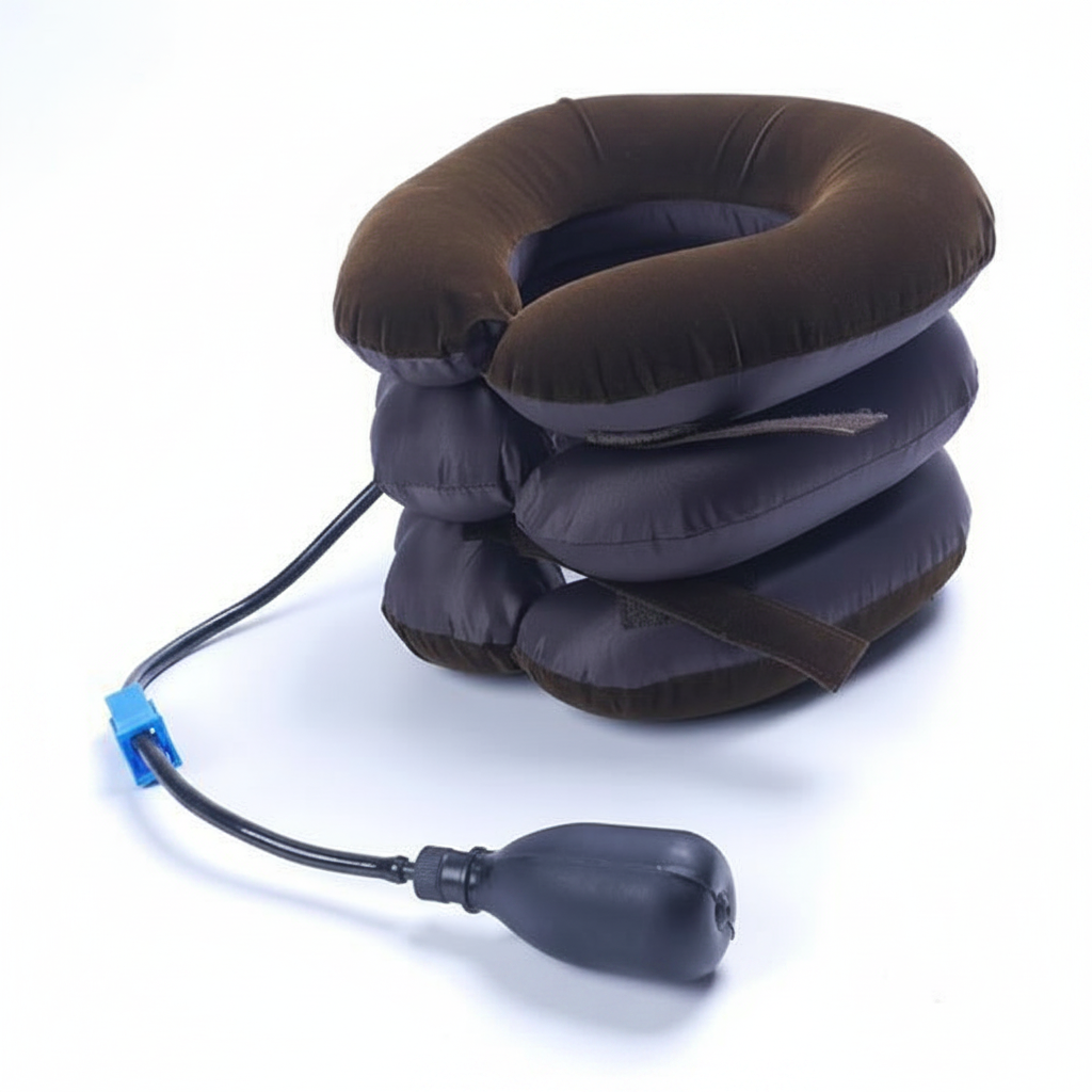 514 Three Layers Neck Traction Pillow, studio product view