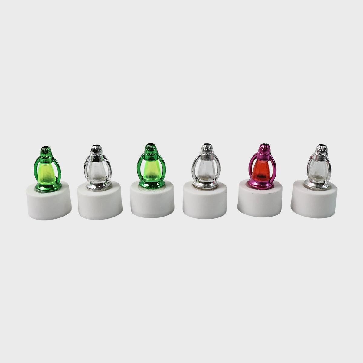 Decorative Led Lantern Candles - (6 Pc)