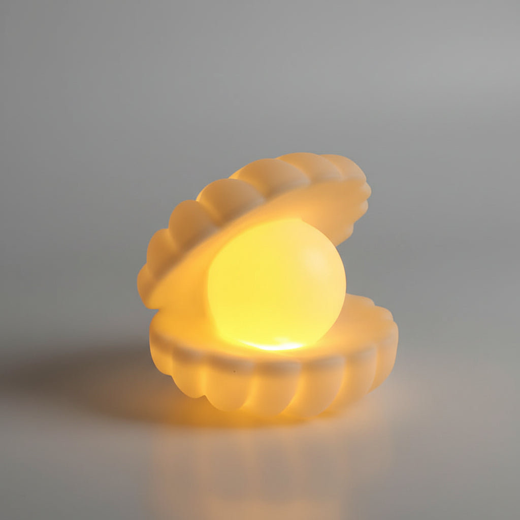 6621 Pearl Shell Night Lamp Decorate Desk Lights Nursery Toy Lamp Led Pearl Shell Night Lights For Bedroom  Home