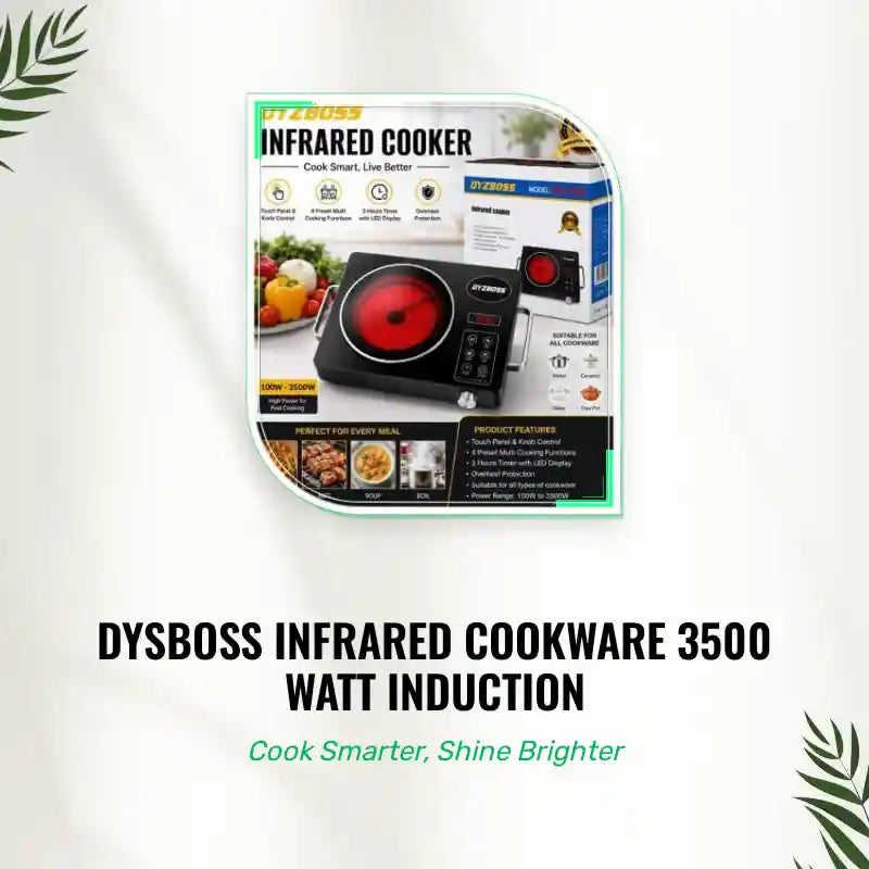 Dysboss infrared cookware 3500 watt induction by@Outfy