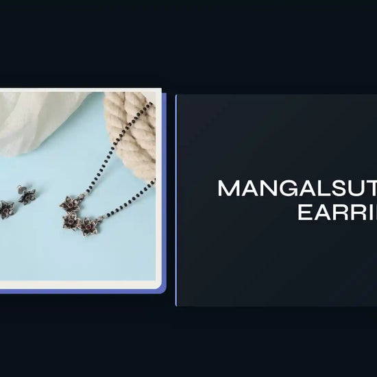 Mangalsutra with Earring by@Outfy