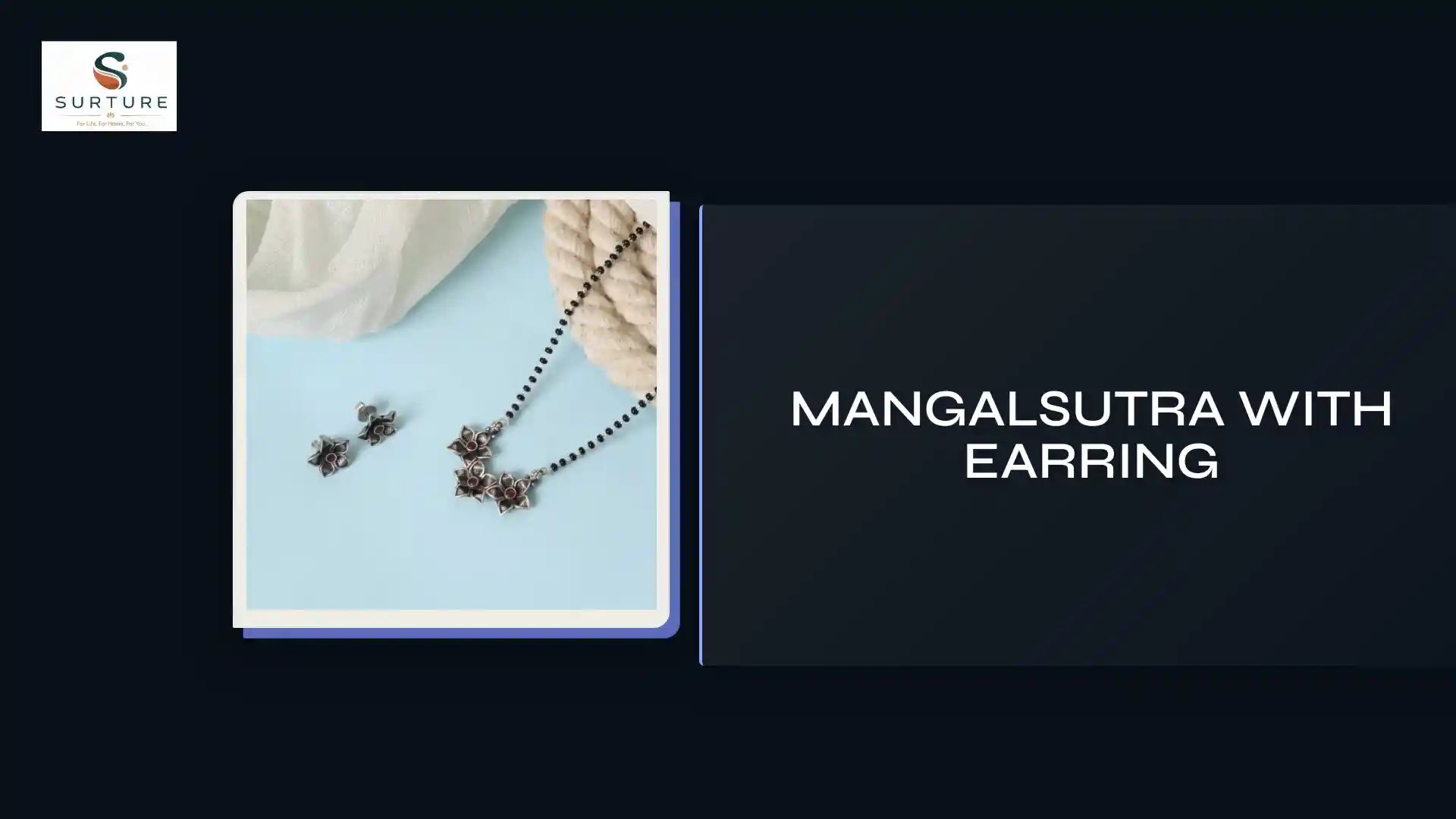 Mangalsutra with Earring by@Outfy